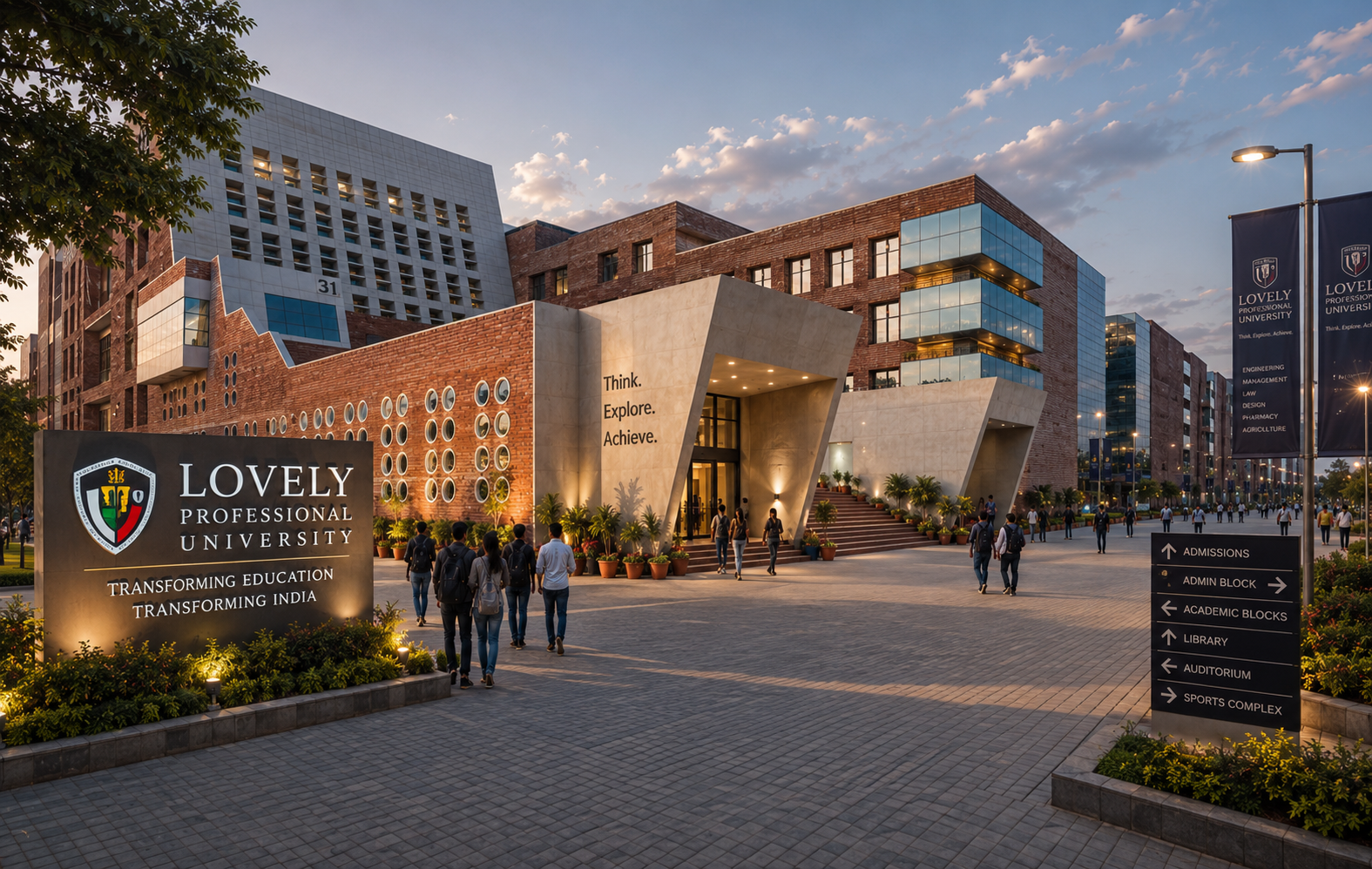 Lovely Professional University LPU Punjab India — Nigerian students NAAC A++ scholarship